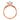 Iris Round Cluster Diamond Engagement Ring in 14k rose gold, featuring a large round diamond center and smaller cluster diamonds set along the band.