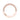 18k rose gold Tacori Sculpted Crescent | Diamond Band - 33-2PK eternity band with a scalloped edge and milgrain detailing.