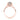 Dantela | Cushion Pavé Engagement Ring - 39-2CU65PK in rose gold featuring a cushion-cut center stone surrounded by a pavé halo and an intricate, engraved filigree basket.