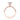 A rose gold Sculpted Crescent | Round Solitaire Engagement Ring - 46-25RD7PK with a round diamond and a scalloped band.