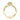 Tacori Sculpted Crescent | Round Solitaire Engagement Ring - 49RDP6Y, a gold engagement ring featuring a round solitaire diamond set in a band with an engraved crescent pattern.