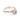 Tacori Sculpted Crescent | Cushion Pavé Engagement Ring - 57-2CU6PK in rose gold, featuring a cushion cut stone, a pavé-set band, and intricate side detailing.