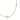 14K Yellow Gold Bezel Lab Diamond Necklace featuring an evil eye charm with three small lab diamonds and a bezel-set round diamond accent.