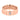 Tacori | Men’s Single Diamond Wedding Band - 148-6RD in rose gold, featuring a single baguette-cut diamond set flush into the center.