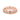 Icing On The Ring Diamond Wedding Band | 7230 in rose gold, featuring a row of small diamonds embedded around the center.