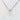 A 2.70 ct Moissanite Necklace set in White Gold | 5001798 featuring a round-cut moissanite solitaire pendant on a white gold chain.