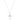 14K White Gold Cluster Diamond Cross Pendant | 96289 featuring a central diamond cluster, hanging from a delicate chain.