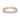 Eden | Compass Prong-Set Diamond Wedding Band in rose gold with round cut diamonds in compass-style prongs.