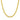 Gold Plated 5MM Rope Chain | CH5RY-20, a classic gold-plated rope chain necklace for men.
