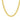 A gold-plated 6MM Miami Curb Chain | CH6CUY-20 necklace.