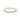 Estelle 1.60mm Diamond Eternity Band in 14k rose gold set with small round diamonds.
