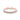 Sierrah 2mm Milgrain Pavé-Set Diamond Wedding Band in 14k rose gold, featuring a pavé-set diamond row with milgrain edging.