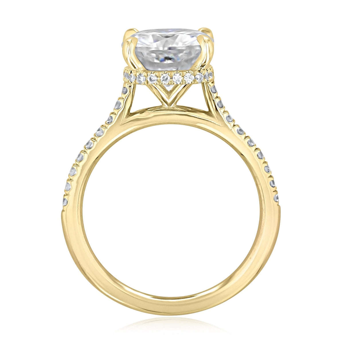 Engagement Rings - Hidden Halo