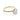 Kiara Oval Hidden Halo Engagement Ring featuring a 1.50 carat oval diamond on a yellow gold band with a hidden halo and pavé-set side stones.