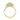 Astor | Halo Engagement Ring by Gabriel & Co. in yellow gold, featuring a central round diamond with a celestial halo and micro-prong set diamonds along the band.