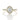 Isla | Oval Halo Engagement Ring in gold, featuring an oval-cut center diamond in a halo setting with a pavé-set band of VS1/VS2 clarity round diamonds.