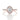 Isla | Oval Halo Engagement Ring featuring an oval-cut VS2 clarity diamond with a halo and pavé-set band in a rose gold setting.
