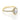 Isla | Oval Halo Engagement Ring by evertrue by Icing On The Ring, featuring a gold oval halo diamond ring with a center oval diamond and accent diamonds along the band.