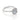 An Isla | Round Halo Solitaire Engagement Ring by evertrue by Icing On The Ring featuring a round-cut diamond solitaire with a halo of smaller diamonds on a polished 14k platinum band.