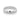 A white gold Milgrain Wedding Band | FG106 featuring dual rows of milgrain details along the center.