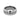 Triton Tungsten Carbide 8mm Men’s Striped Wedding Band | FG169: a wide white tungsten ring featuring a brushed center stripe and polished beveled edges.