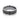 Triton 8mm Men’s Black Ceramic Wedding Band | FG295, featuring a wide band with a polished silver-tone border and a smooth black ceramic inlay.