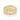 Hammered Wedding Band | FG333 gold ring featuring a central row of rectangular hammered windows bordered by beaded edges.