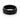 Triton Black Tungsten Carbide 8mm Men’s Sapphires Wedding Band | FG568, a brushed black tungsten carbide ring featuring a central channel with a row of set black sapphires.