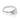 Gardenia | Round Floral Pavé Engagement Ring with a round diamond, leaf-shaped side accents, and delicate milgrain engravings along a silver-toned metal band.