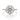The Ora | Round Halo Engagement Ring is a rose gold ring featuring a large center diamond surrounded by micro-prong diamonds along the halo and band.