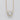 Tacori Diamond Bloom Moissanite Fashion Necklace FP6707Y, an 18k white gold necklace featuring a round-cut center stone surrounded by a halo of small accent stones.