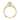 Mabel Art Deco Engagement Ring by Gabriel & Co. featuring a yellow gold band with a round diamond center stone and ornate metalwork.