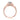 Victoria | Round Engraved Pave Engagement Ring by Gabriel & Co. in rose gold, featuring a round center stone surrounded by an engraved halo and intricate scroll engraving along the band.