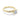 Quinn | Channel Set Engagement Ring by Gabriel & Co. featuring a gold band with a round center stone and three small channel-set diamonds on each side.