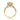 Tacori Blooming Beauties | Round Bloom Engagement Ring - HT2522RD7Y in yellow gold featuring a round brilliant center diamond surrounded by a halo and pavé-set diamonds along the band.