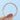 A silver Petite Crescent | Diamond Band - HT254525B12 wedding band featuring a crescent-shaped cutout design along the side profile, symbolizing eternal love.