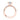 Petite Crescent | Round Solitaire Engagement Ring - HT254525RD8PK in rose gold, featuring a 2-carat round diamond center stone and a band with ornate, diamond-accented detailing.