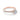 Rose gold Petite Crescent | Round Solitaire Engagement Ring - HT2546RD65PK with a round center diamond and micro pavé diamonds set along the band.