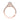 Tacori Petite Crescent | Round Solitaire Engagement Ring - HT2546RD65PK featuring a round center diamond on a micro pavé rose gold band with crescent-shaped detailing along the sides.
