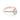 Tacori Petite Crescent | Oval Solitaire Engagement Ring - HT254715OV75X55PK in rose gold with an oval-cut diamond, halo setting, and micro pavé diamond band.