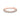 Petite Crescent | Wedding Band - HT2558B12PK in rose gold, featuring a series of round diamonds set in scalloped, engraved metal settings with a marquise-shaped design.