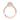 Tacori Petite Crescent | Round Solitaire Engagement Ring - HT2558RD7PK in rose gold featuring a round center stone and a diamond-accented band with intricate filigree detailing.