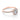 Tacori Petite Crescent | Cushion Pavé Engagement Ring - HT257215CU7PK in rose gold with a cushion-cut center stone, micro-prong diamond halo, and pavé band.