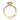 Tacori Petite Crescent | Cushion Pavé Engagement Ring - HT257215CU7Y featuring a gold band with a cushion-shaped bloom center stone and micro-prong diamonds along the pavé band and halo setting.
