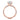 Founder’s Collection | Round Solitaire Engagement Ring - HT2582RD8PK in rose gold featuring a round solitaire diamond with small diamonds set along the band and basket.