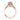 Tacori Royal T | Emerald Solitaire Engagement Ring - HT2625EC9X7PK in rose gold, featuring an emerald-cut center stone and a diamond-encrusted band with intricate detailing.