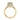 Tacori RoyalT Round Solitaire Engagement Ring - HT2625RD9Y featuring a 3 carat round diamond in yellow gold with diamond-encrusted shoulders, hidden diamond accents, and an intricate filigree gallery.