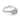 Tacori RoyalT Round 3-Stone Engagement Ring HT2655RD85W featuring a round center diamond flanked by two tapered baguette diamonds on a pavé-set diamond band.