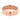 Tacori | Men’s Coarse Brushed Wedding Band - 144-6RB in rose gold, featuring a brushed exterior texture and scalloped detailing along the interior rim.