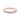 Solina | 2.50mm Diamond Eternity Band in rose gold set with a continuous row of small round diamonds.